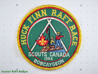 Click to enlarge 1984 Huck Finn Raft Race